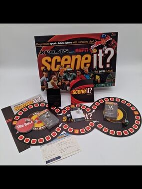 Scene It? The ESPN Sports Edition 2005 DVD Boardgame CIB Complete